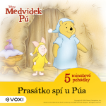 Obrázek podcastu Medvídek Pú - 5minutové pohádky - Prasátko spí u Púa (3)