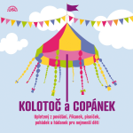 Obrázek podcastu Kolotoč a Copánek upletený z povídání, říkanek, písniček a hádanek pro nejmenší děti