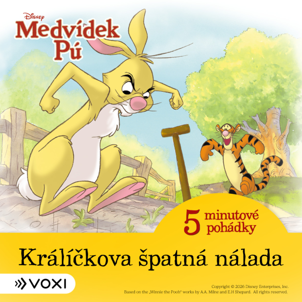 Obrázek podcastu Medvídek Pú - 5minutové pohádky - Králíčkova špatná nálada (9)