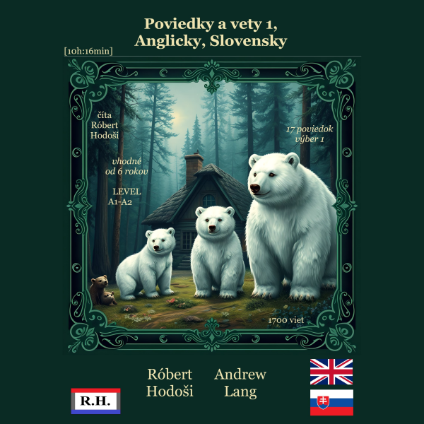 Obrázek podcastu Poviedky a vety 1, Anglicky, Slovensky