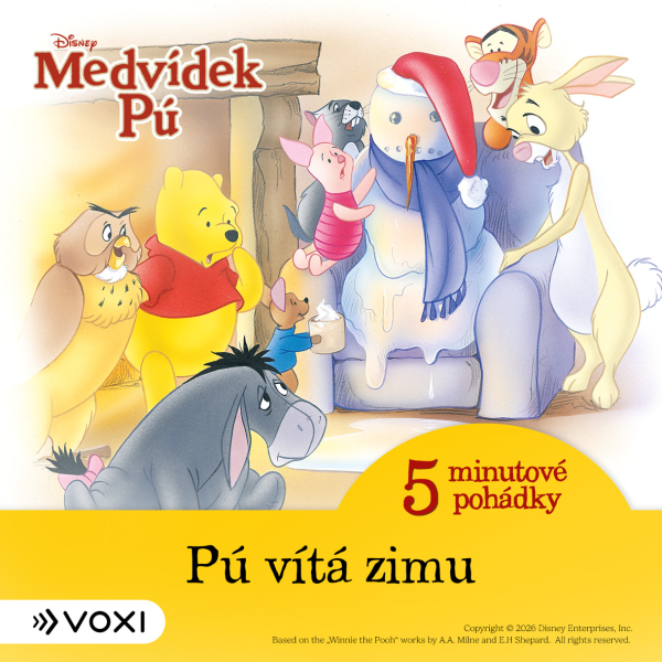 Obrázek podcastu Medvídek Pú - 5minutové pohádky - Pú vítá zimu (6)