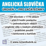 Obrázek podcastu Anglická slovíčka - úroveň 1 pro začátečníky