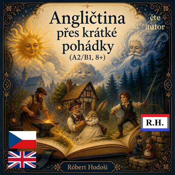 Obrázek podcastu Angličtina přes krátké pohádky (A2/B1, 8+)