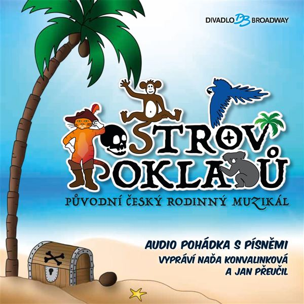 Obrázek podcastu Ostrov pokladů. Původní český rodinný muzikál