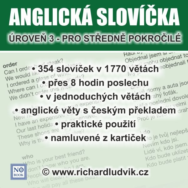 Obrázek podcastu Anglická slovíčka - úroveň 3 pro středně pokročilé