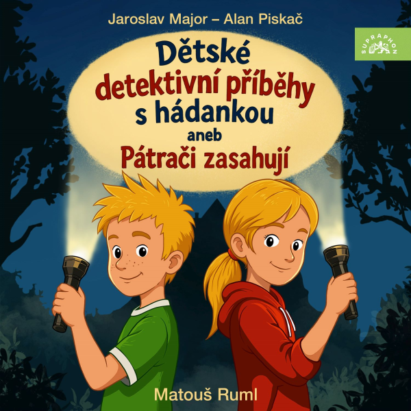 Obrázek podcastu Dětské detektivní příběhy s hádankou aneb Pátrači zasahují