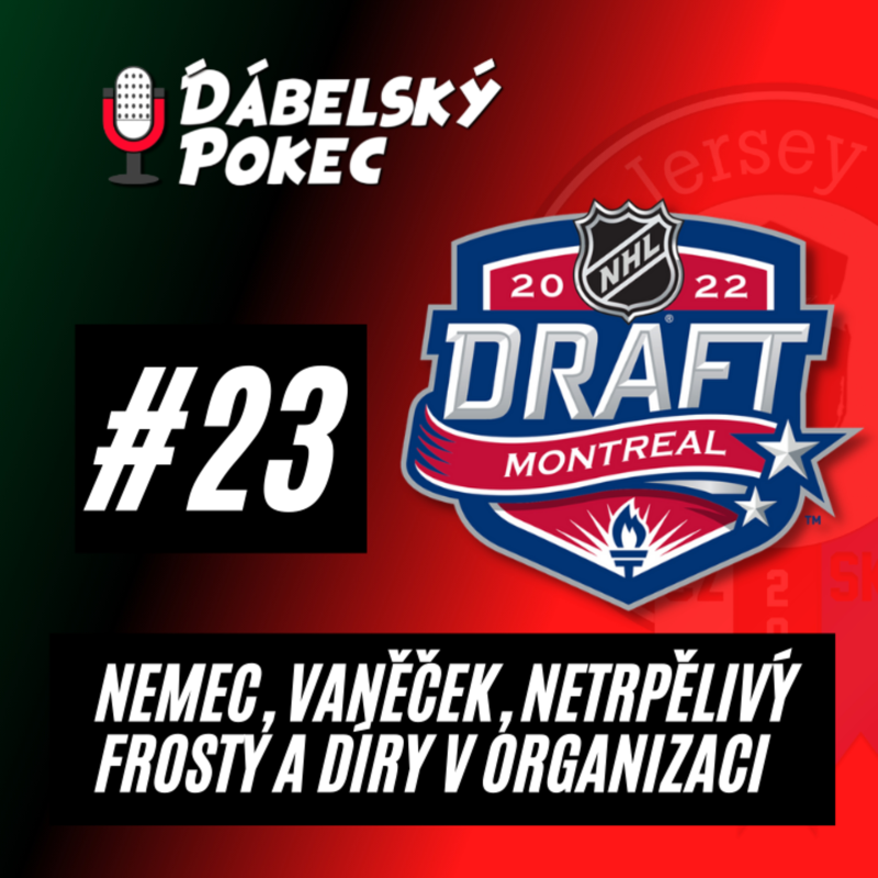 Obrázek epizody #23 – Nemec, Vaněček, netrpělivý Frosty a díry v organizaci 🏒🥅 🤔❓😈