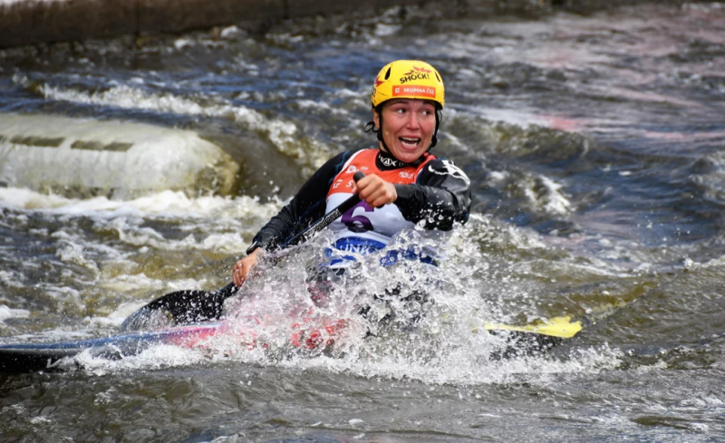 Obrázek epizody K vodnímu slalomu mě přivedl táta, říká Tereza Fišerová