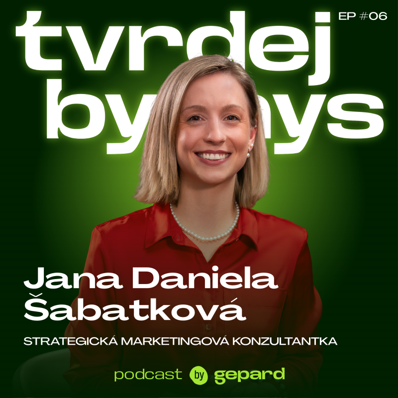 Obrázek epizody 6: Jana Daniela Šabatková | Marketing začíná strategií, ne tím, co vypostuju na sítě