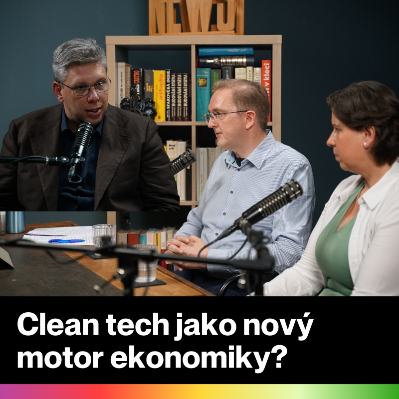 Obrázek epizody Česko, šampion čistých technologií. Dekarbonizace jako nový zdroj růstu ekonomiky?