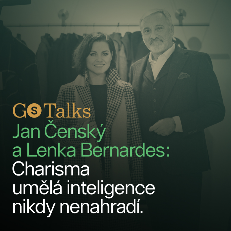 Obrázek epizody GS Talks #22 - Jan Čenský a Bernardes Da Silva: Charisma umělá inteligence nikdy nenahradí.
