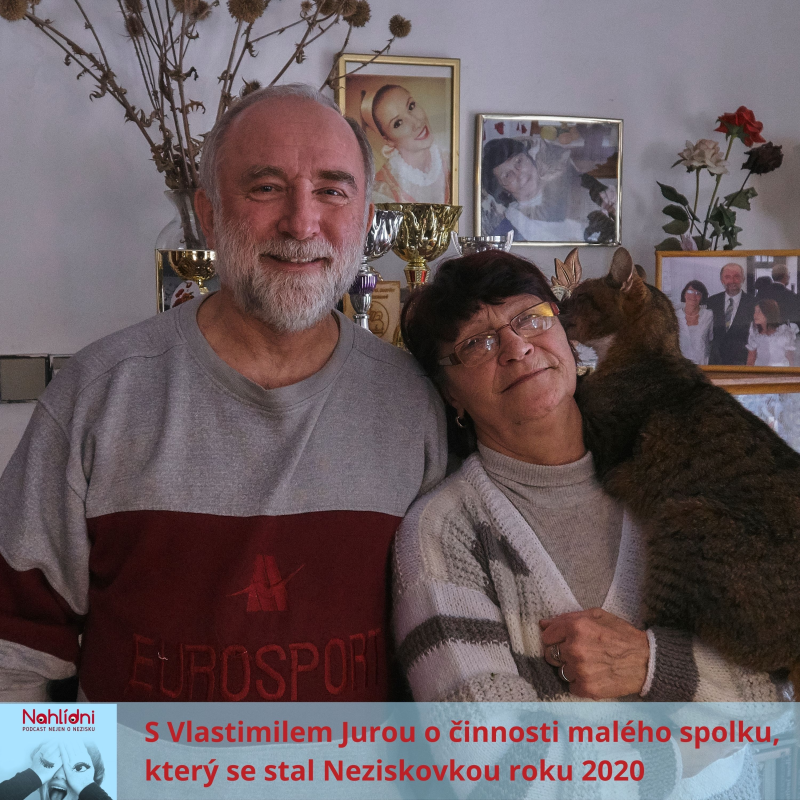 Obrázek epizody S Vlastimilem Jurou o činnosti malého spolku, který se stal Neziskovkou roku 2020.