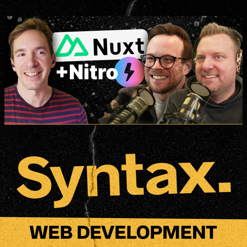 Obrázek epizody 878: You Are Sleeping On Nuxt, Nitro and Vue w/ Daniel Roe