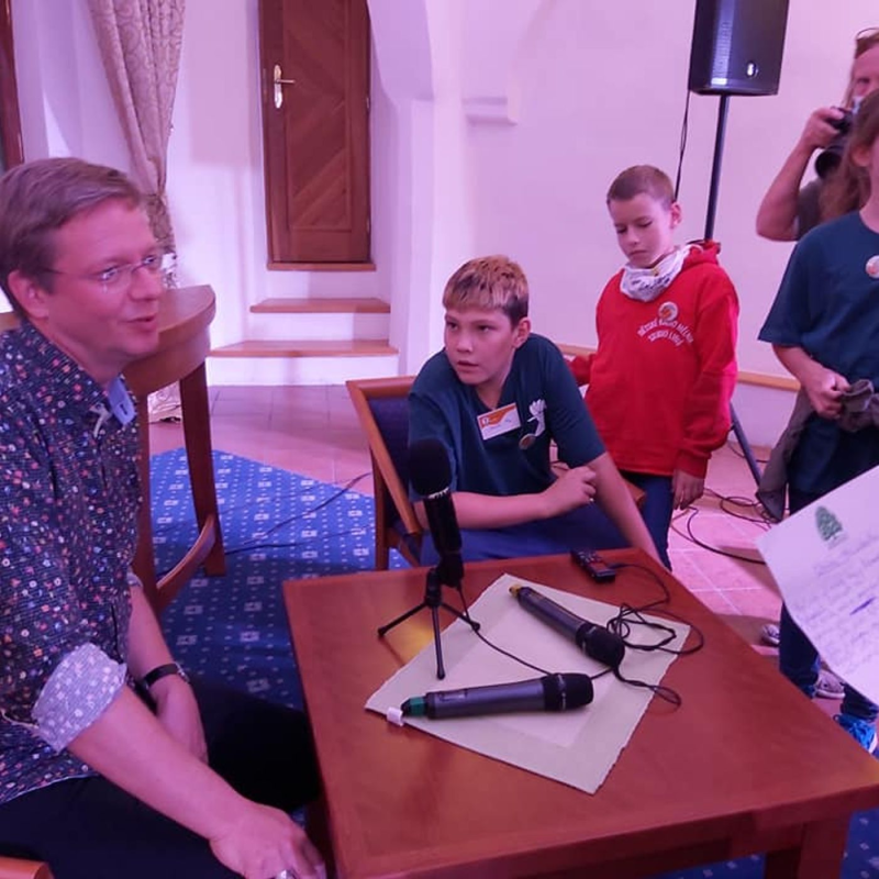 Obrázek epizody Rozhovor s moderátorem Alešem Cibulkou festival