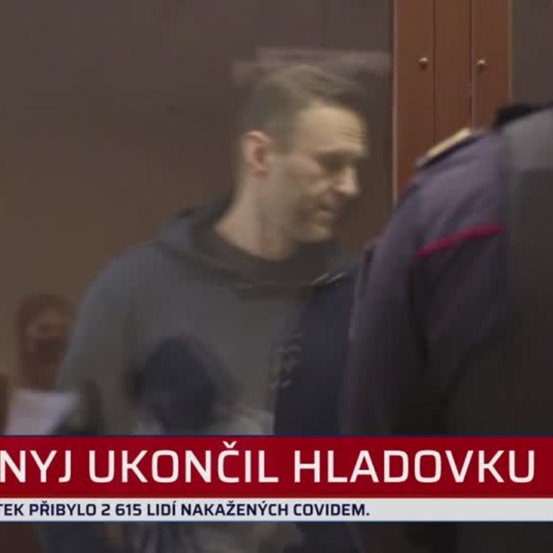 Obrázek epizody Navalnyj ukončil hladovku