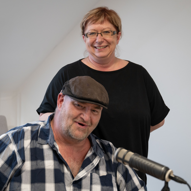 Obrázek epizody Rozhovor s kladenským výtvarníkem Slávkem Karmazínem