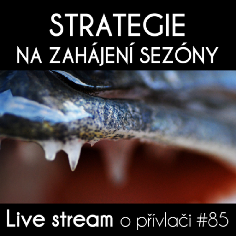 Obrázek epizody Přívlač Live #85 - Strategie na zahájení dravcové sezóny 2022