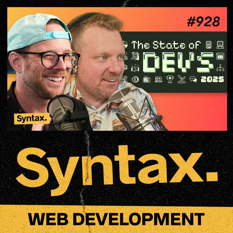 Obrázek epizody 928: State of Devs 2025 Results