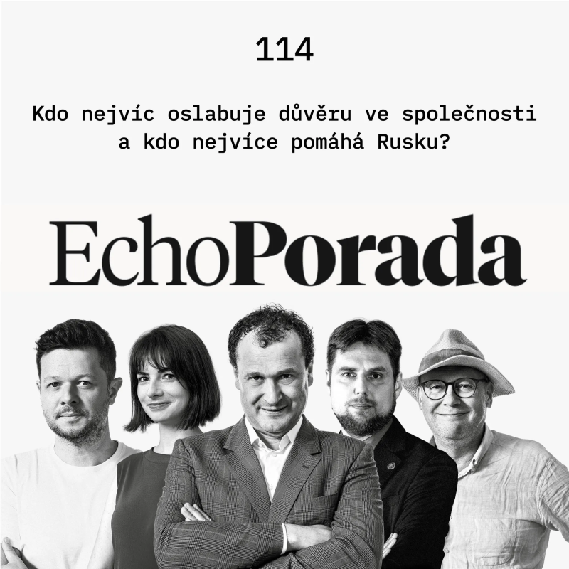 Obrázek epizody Kdo nejvíc oslabuje důvěru ve společnosti a kdo nejvíce pomáhá Rusku?