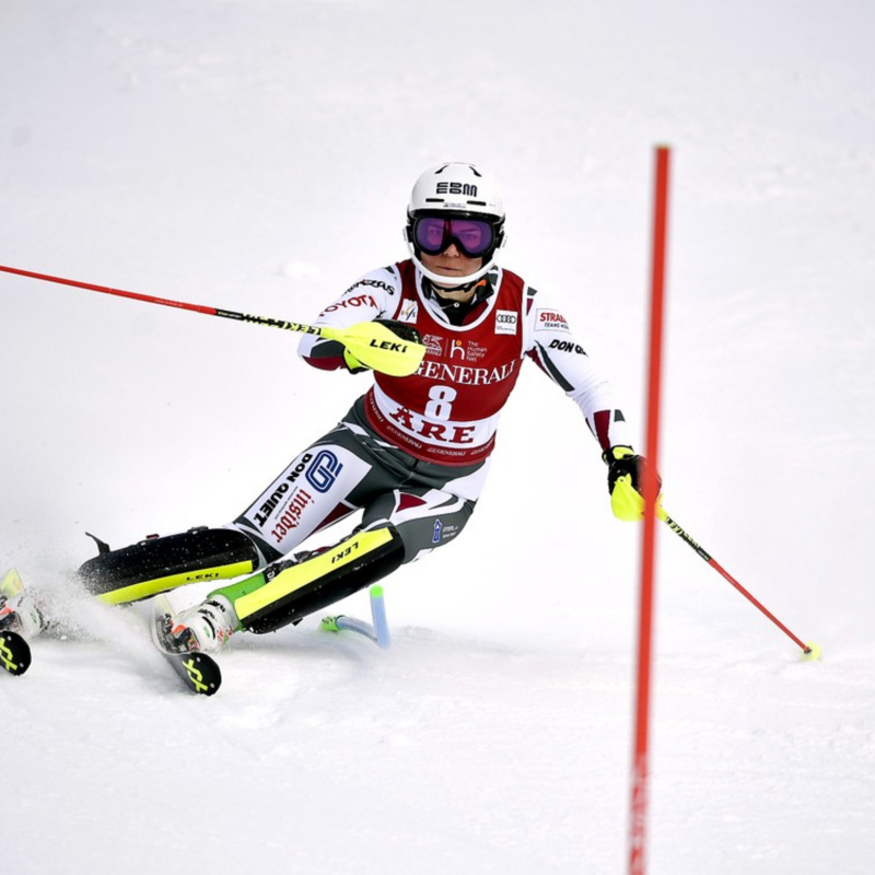 Obrázek epizody Dubovská byla ve slalomu v Aare dvanáctá, vyhrála Liensbergerová