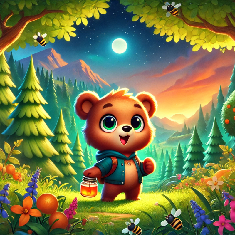 Obrázek epizody Medvídek a kouzelný med - Pohádka na dobrou noc