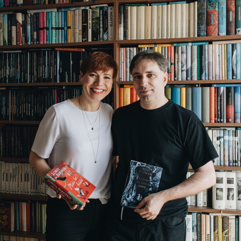 Obrázek epizody 15. díl. S Hanou a Viktorem Janišovými, o knihách a literatuře