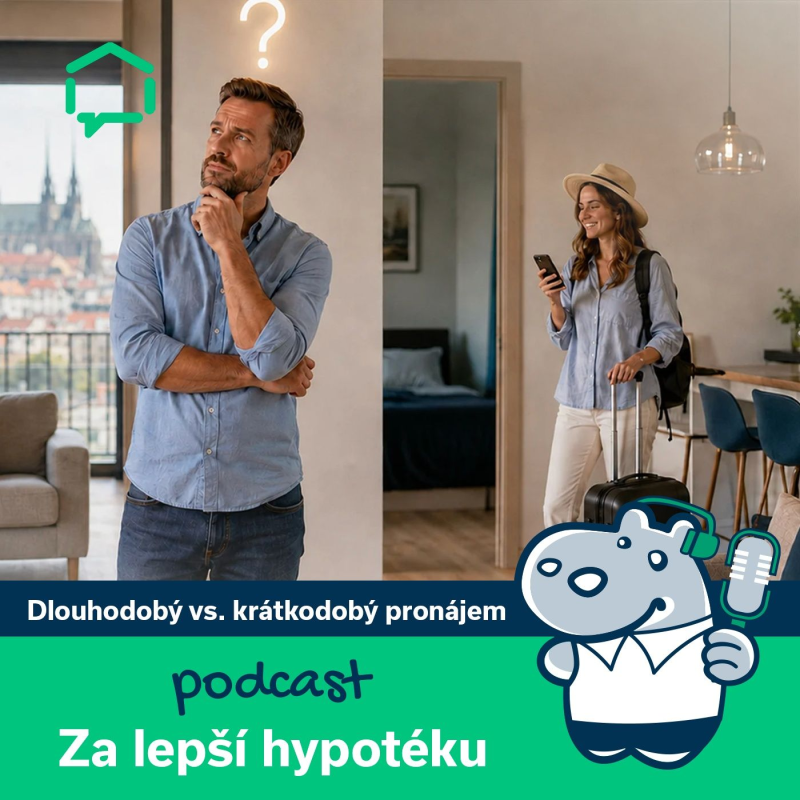 Obrázek epizody 192. Dlouhodobý vs. krátkodobý pronájem nemovitosti. Co se investorovi více vyplatí?