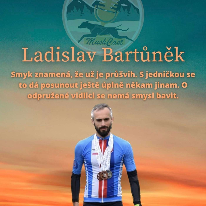 Obrázek epizody Láďa Bartůněk: Smyk znamená, že už je průšvih. S jedničkou se to dá posunout ještě úplně jinam. O odpružené vidlici se nemá smysl bavit.