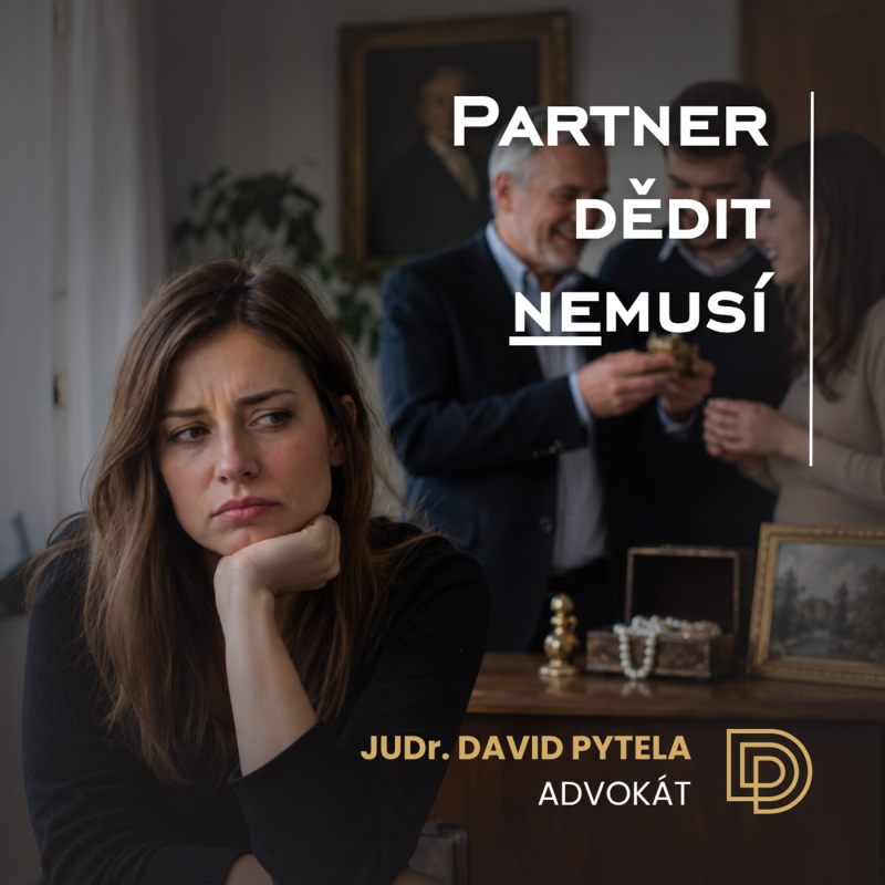 Obrázek epizody 123: Partner dědit nemusí