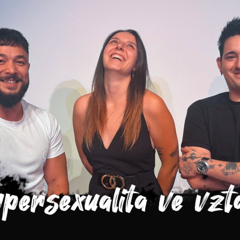 Obrázek epizody #45 Hypersexualita ve vztahu?! /// Můžeš mě bít, ale nikdy ne do obličeje! | Dlouhý Široký
