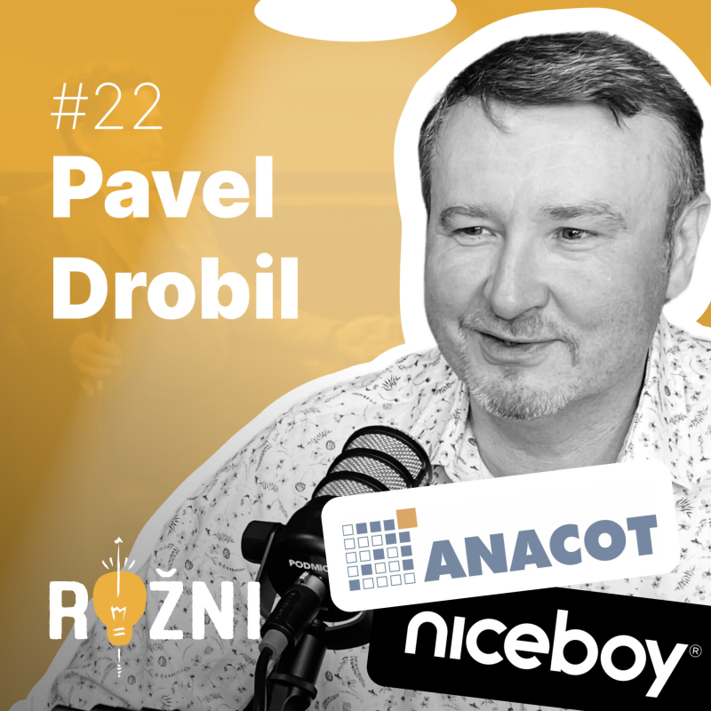 Obrázek epizody #22 Pavel Drobil: Založil skupinu, která právě koupila Niceboy.
Co dál?