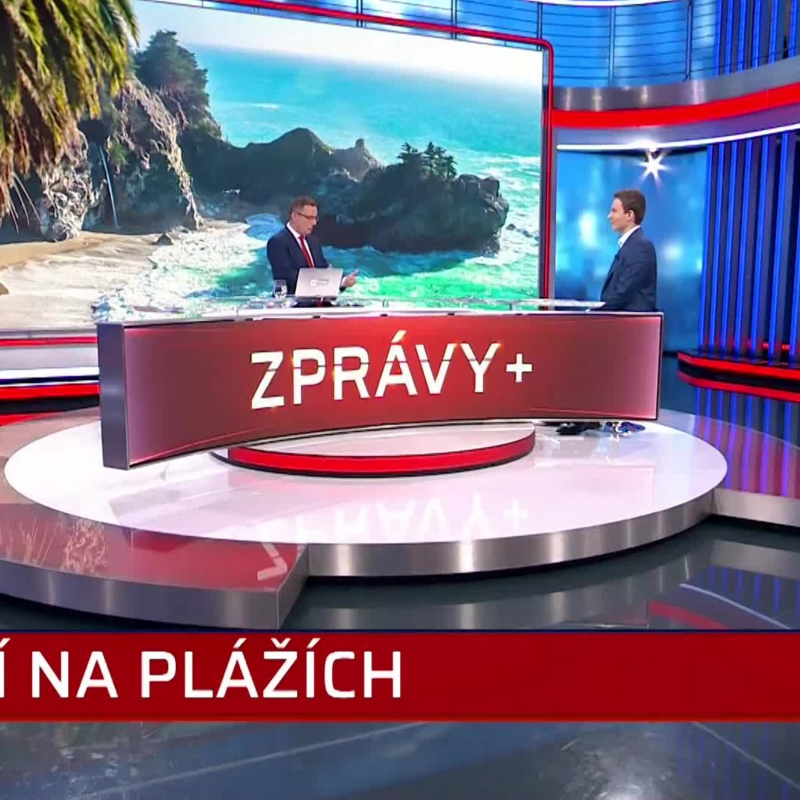 Obrázek epizody Počasí na plážích (zdroj: CNN Prima NEWS)