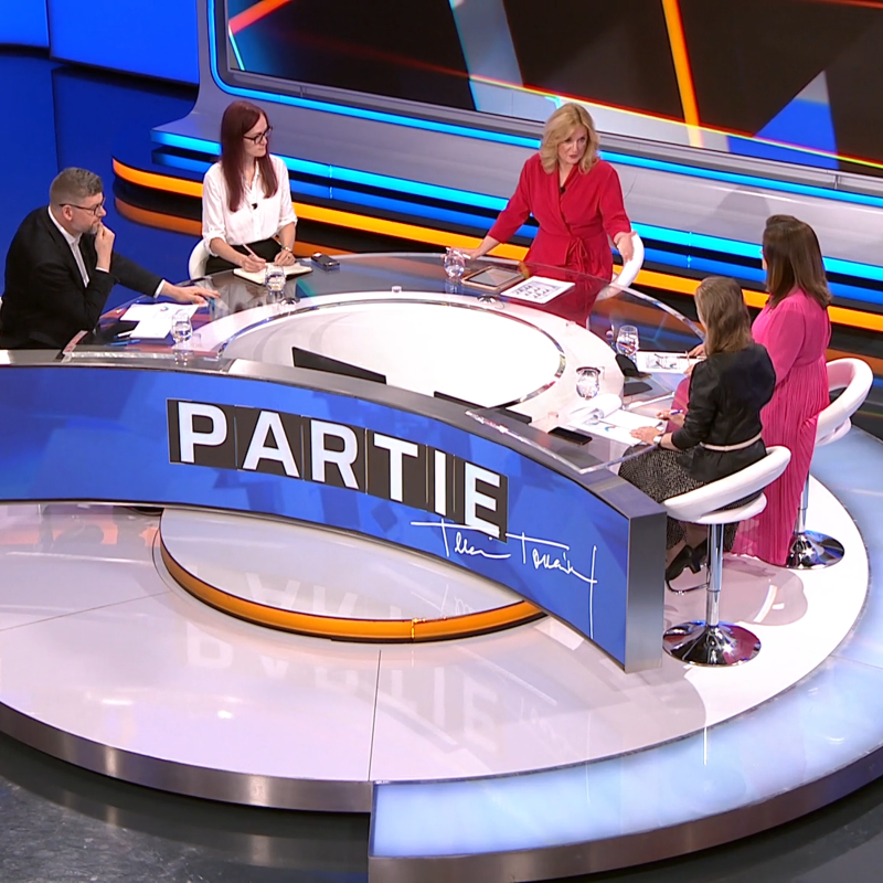 Obrázek epizody Hádka v Partii: Politici se překřikovali, proč je kdo hrozbou. Zasáhnout musela Tománková