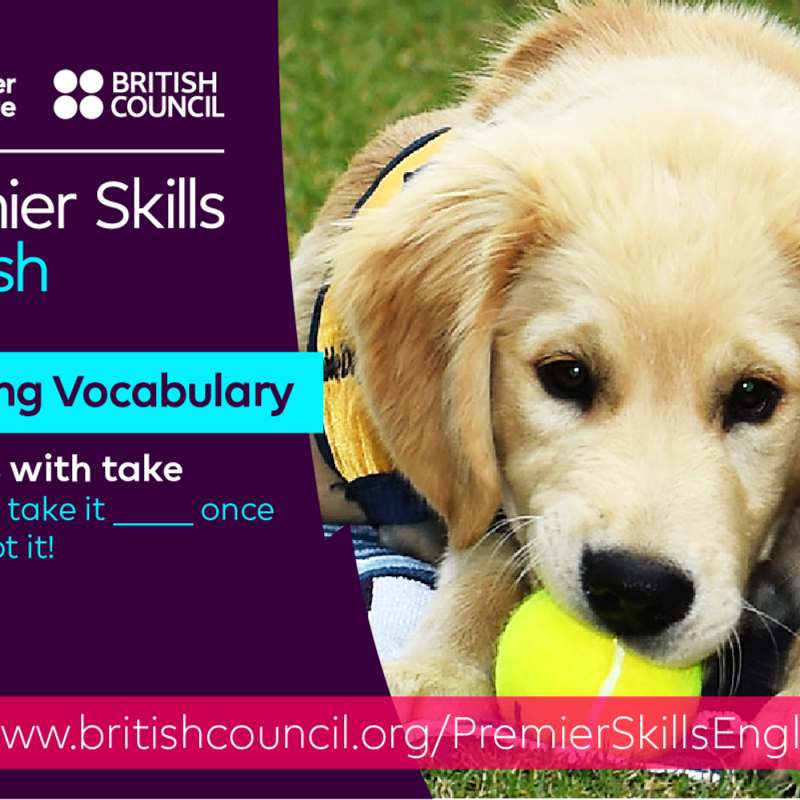 Obrázek epizody Learning Vocabulary: 10 phrases with take