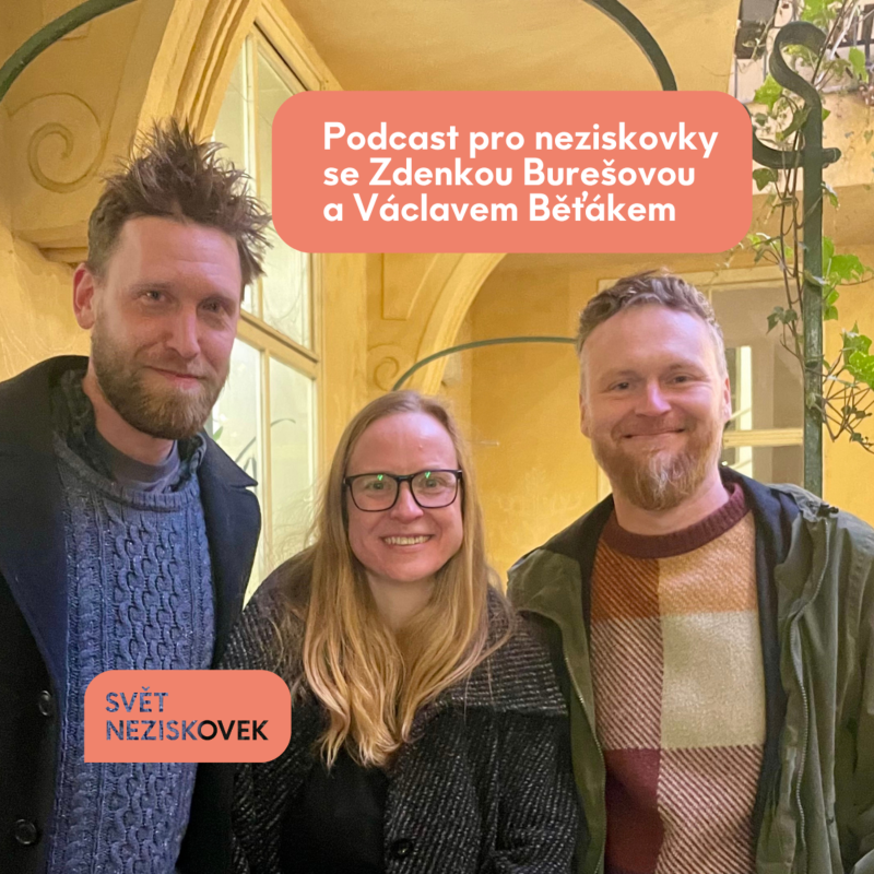 Obrázek epizody „Někdy mám pocit, že spíš my chráníme otevřený trh práce." O sociálním podnikání, vedení organizace i nastavování hranic se Zdenkou Burešovou a Václavem Běťákem