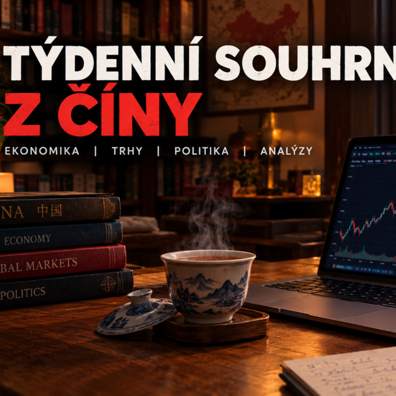 Obrázek epizody Čínský týdeník 42/2026 | Čínské akcie padají navzdory rekordním exportům