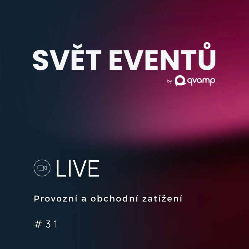 Obrázek epizody ŽIVÁK #1 Prodejní vs. provozní špička + 2 tipy z portálu | Svět Eventů