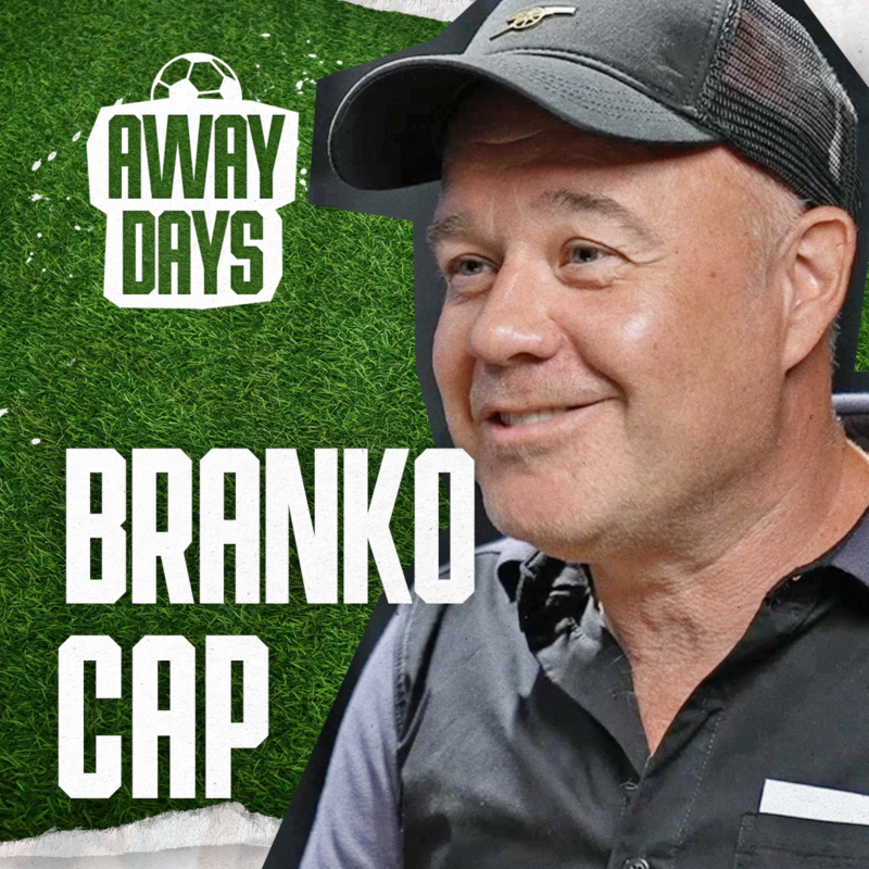 Obrázek epizody Kolik stojí vlastní místo na Emirates a jak se k němu jako fanoušek ze Slovenska dostat? Producent Branko Cap | Away Days #44