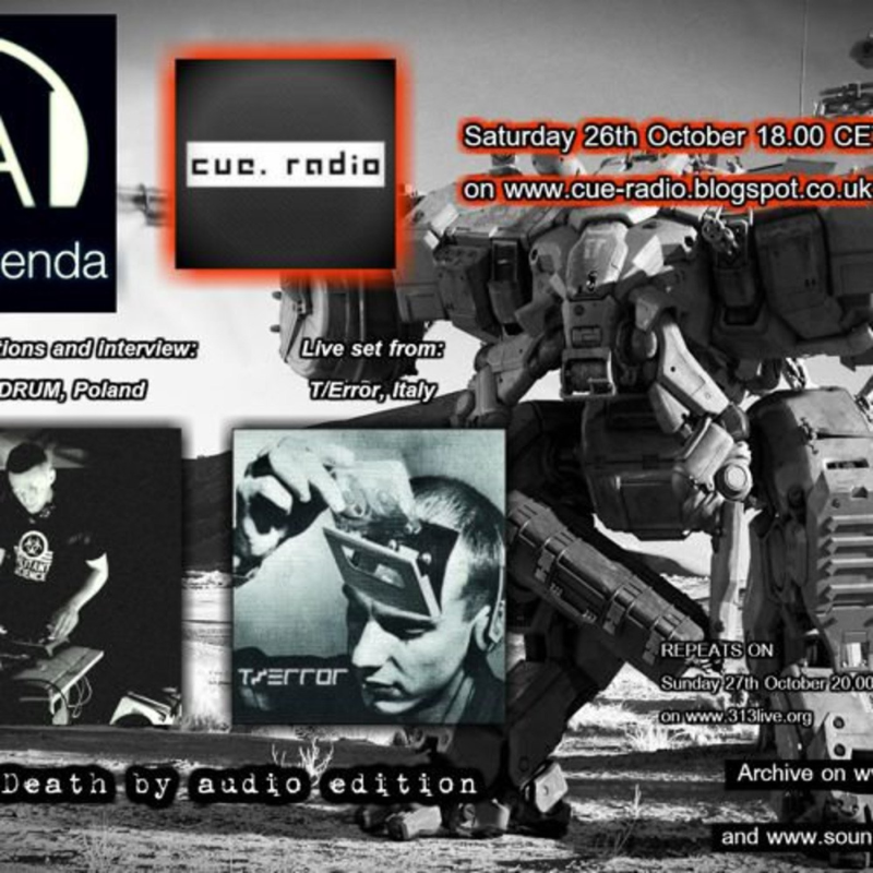 Obrázek epizody Bass Agenda 65 Parts 2 & 3: ROBODRUM guest mix & live set from T//error