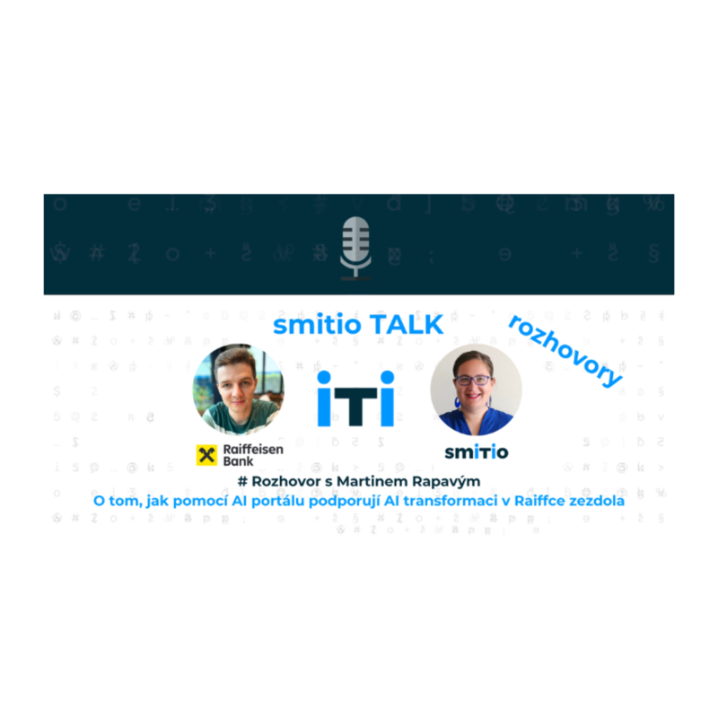Obrázek epizody S Martinem Rapavým o tom, jak pomocí AI portálu podporují AI transformaci v Raiffce zezdola