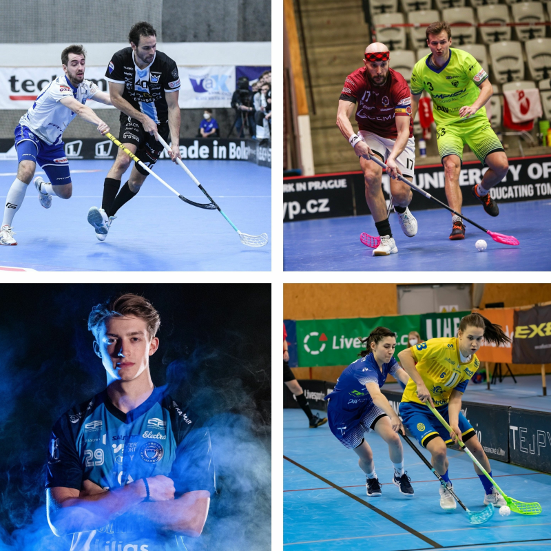 Obrázek epizody Florbal.cz podcast: Potvrdí favorité v semifinále svou roli? Odpovídali Luděk Beneš a Radomír Mrázek