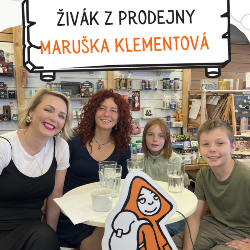 Obrázek epizody Živák z prodejny s Maruškou Klementovou (@devcezhor) o cestě po Nepálu s dětmi