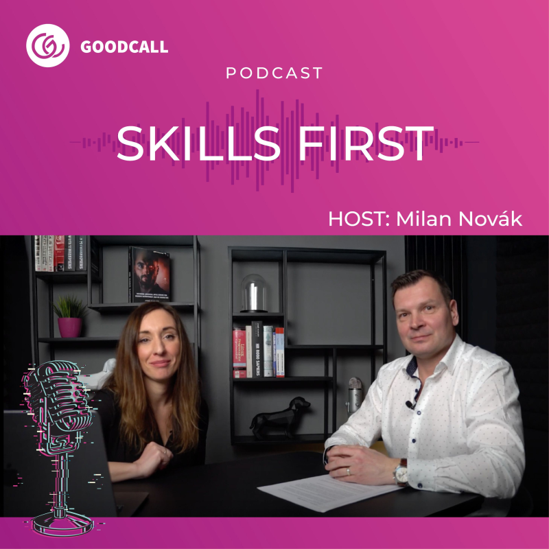 Obrázek epizody 1: Milan Novák (CEO GoodCall): Nábor se dá dělat jinak. Analýza konkrétních dovedností je základ úspěchu.