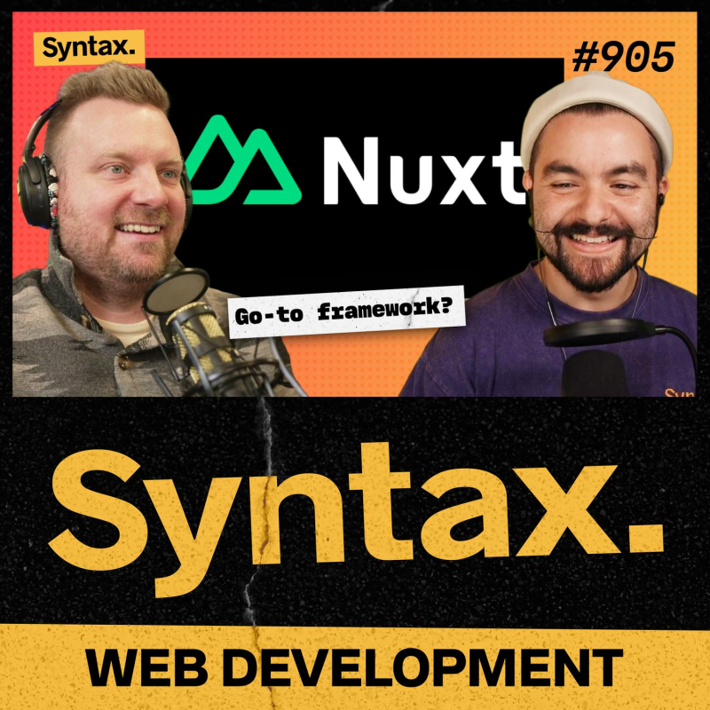 Obrázek epizody 905: You Should Learn Nuxt!