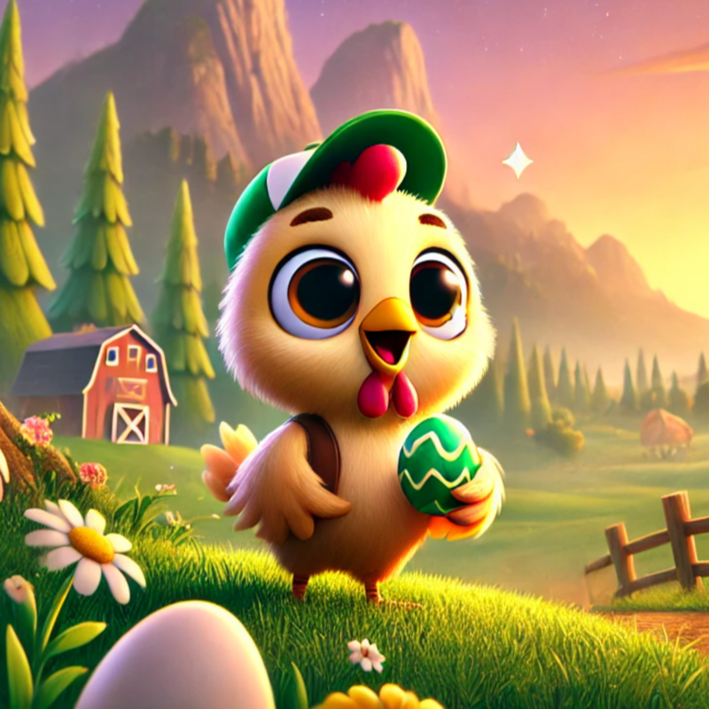 Obrázek epizody Slepička a kouzelná zrníčka - Pohádka na dobrou noc pro děti