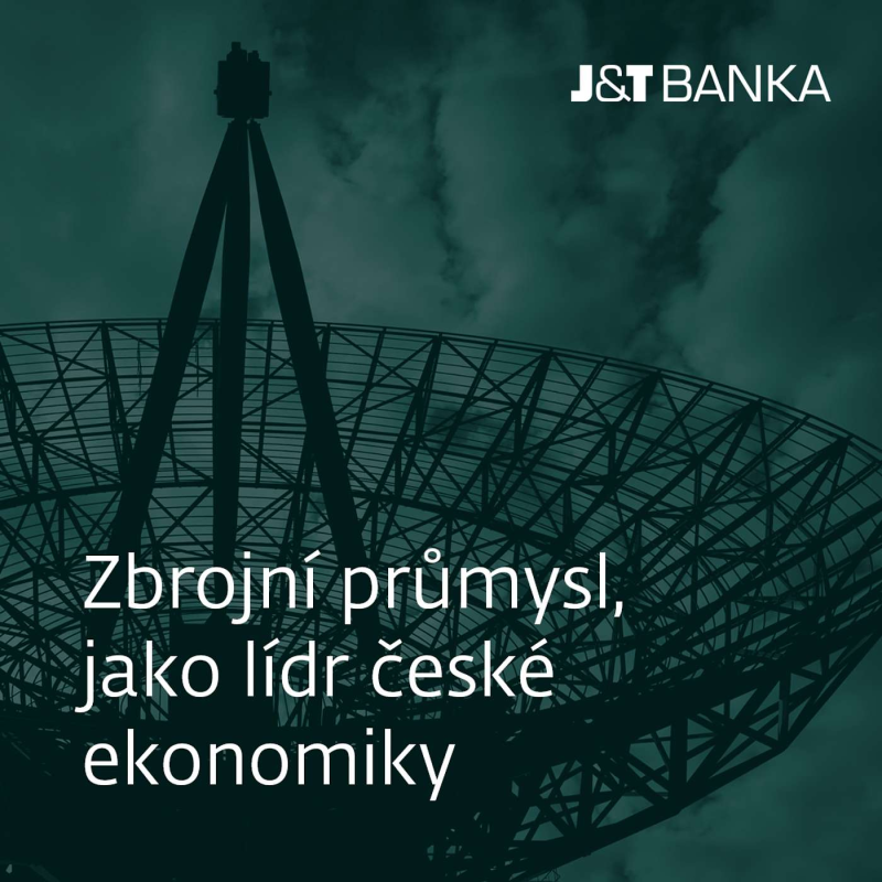 Obrázek epizody J&T BANKA Talks Speciál: Zbrojní průmysl jako lídr české ekonomiky