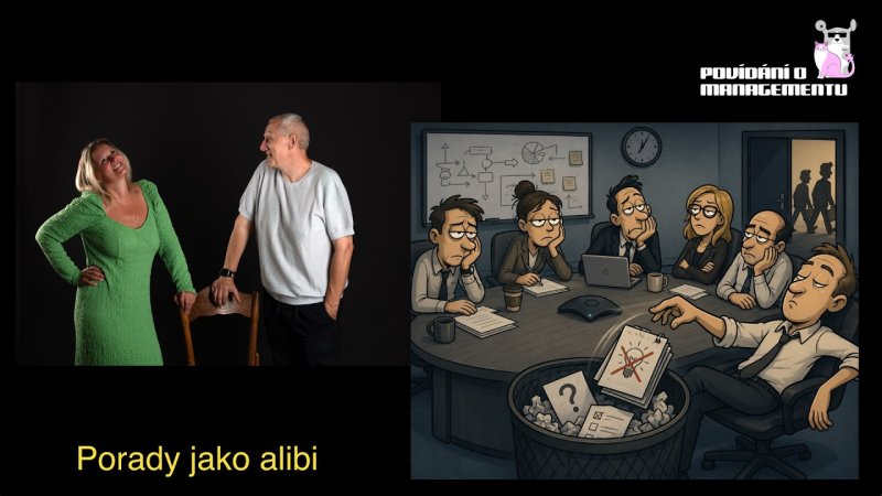Obrázek epizody 209 - Porady jako alibi