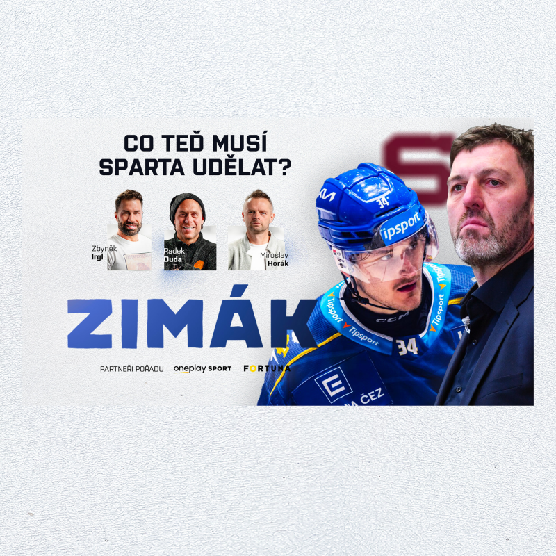 Obrázek epizody Zimák | Znamená Nedvěd na Spartě Augustovu cestu k nároďáku? Koho by mělo „S“ koupit