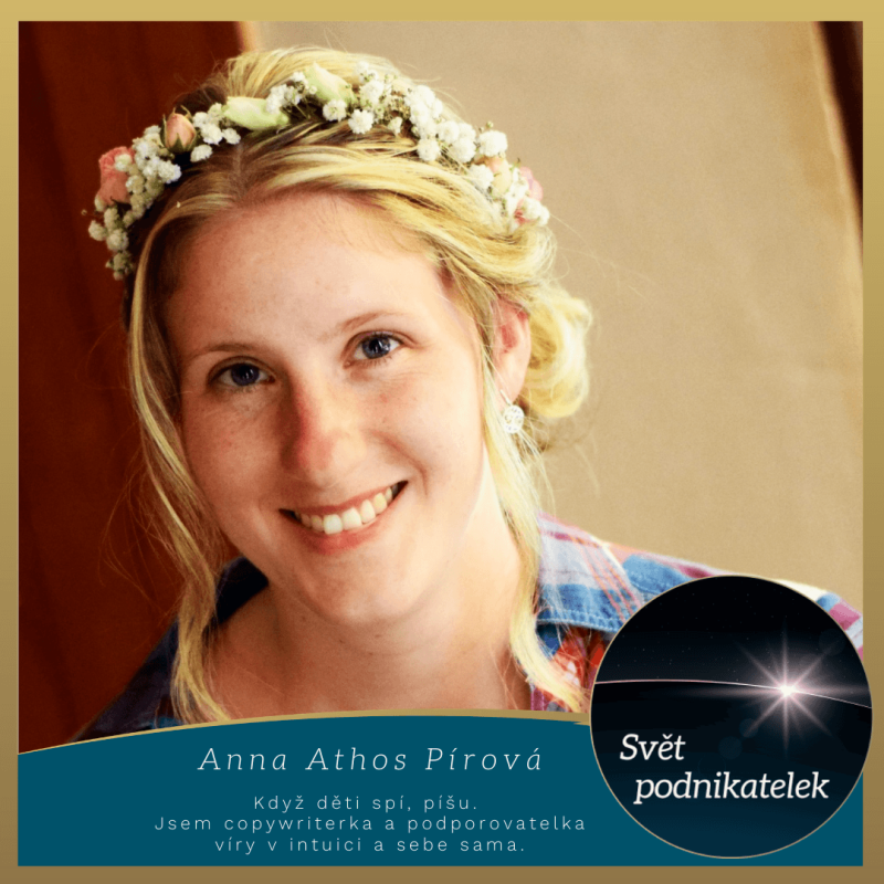 Obrázek epizody Jak na copywriting a podporování víry v intuici a sebe sama – Anna Pírová