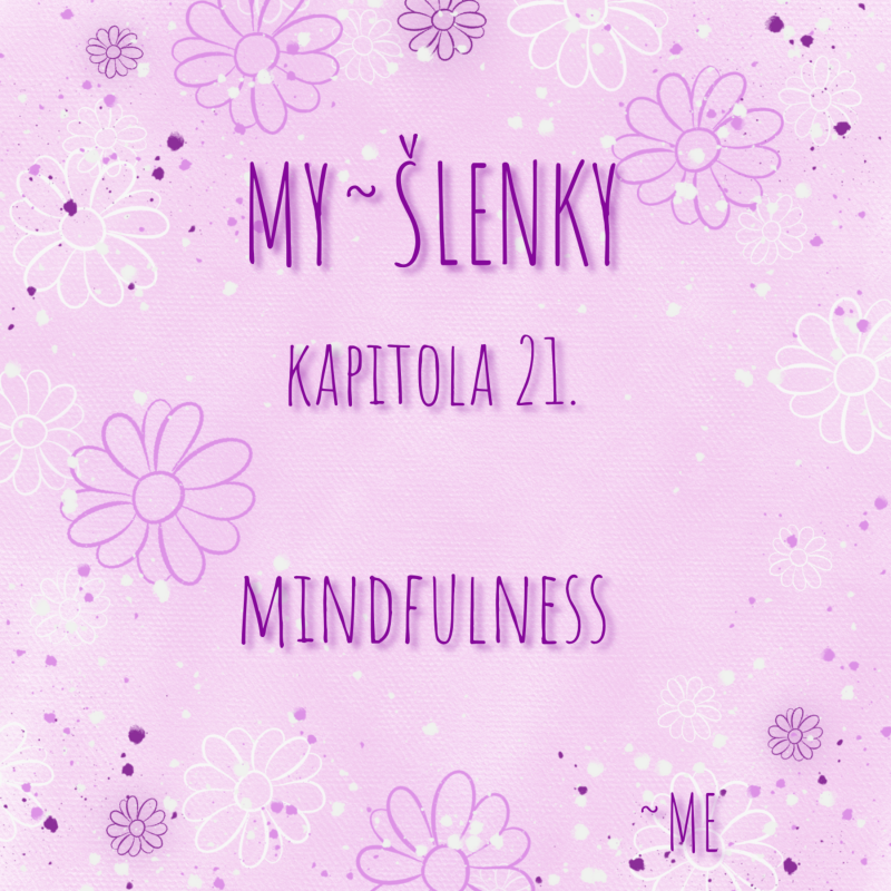 Obrázek epizody MY~ŠLENKY Kapitola 21. MINDFULNESS